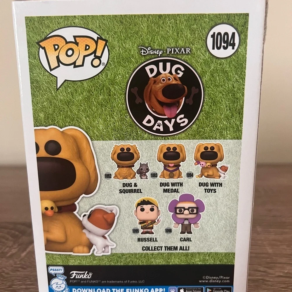Funko Pop! Dug with Toys Vinyl Figure